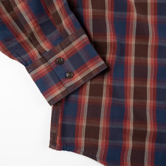 LEVI'S western plaid button down shirt size XXL - Picture 7 of 9